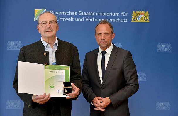 Auszeichnung "Grüner Engel" Bayern
