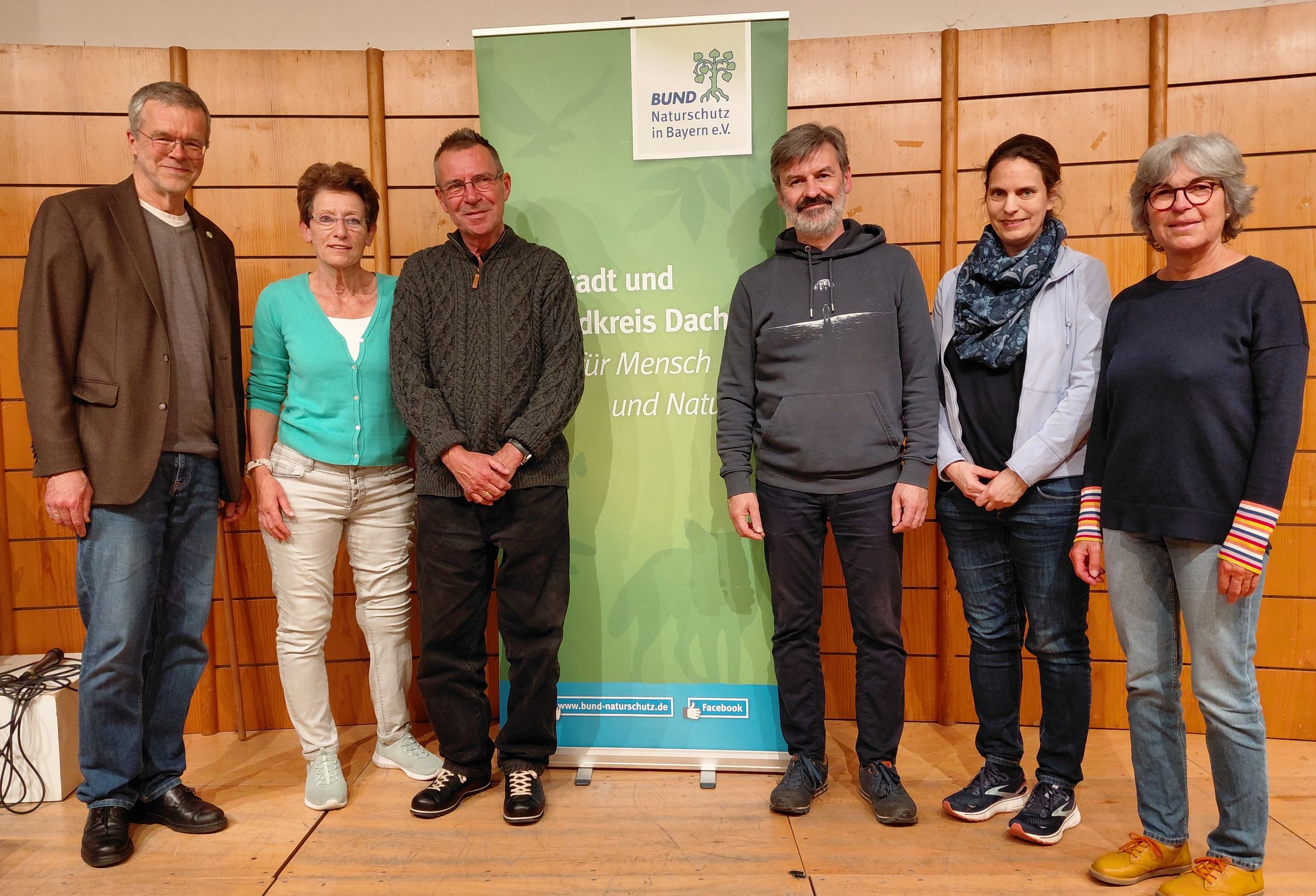 Der neue Vorstand der BN-Ortsgruppe Dachau