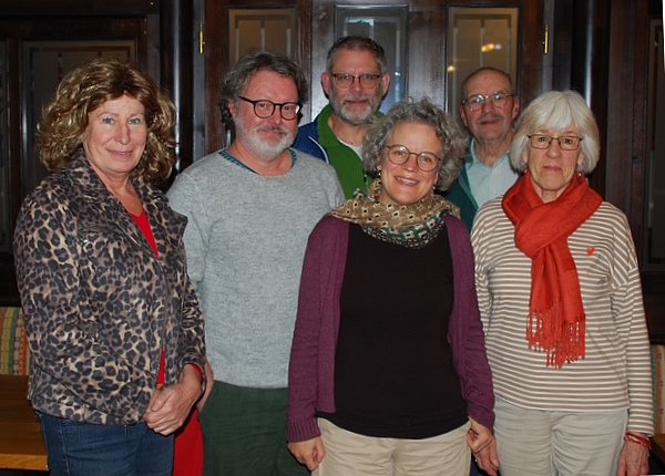Vorstand BN OG Petershausen (von links nach rechts): Lydia Thiel (Beirätin), Ralf Schüpferling (1. Vorstand), Sven Zachmann (Schriftführer), Anja Bercher-Gross (2.Vorständin), Rainer Mühe (Beirat), Erna Feicht (Kassenwartin)
